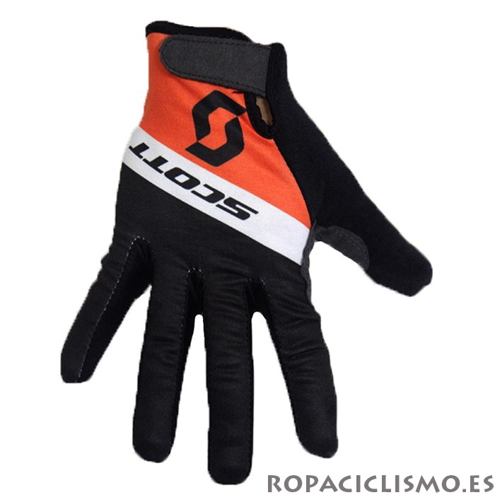 2020 Scott Guantes Largos Negro Naranja